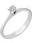 E Renk 0,20 Karat Pırlanta Tektaş Yüzük 0404R0157 1