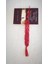 Makrome Kitap-Defter Ayracı 30 Cm-Kırmızı 4