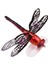 QT01 7 cm / 6g Uçan Balık Yemi Uzun Kanca Bionic Dragonfly Bait (E (Kırmızı)) (Yurt Dışından) 1