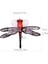 QT01 7 cm / 6g Uçan Balık Yemi Uzun Kanca Bionic Dragonfly Bait (E (Kırmızı)) (Yurt Dışından) 3