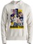 Banana Fish Baskılı Ekru Sweatshirt 1