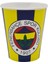 Fenerbahçe Temalı Karton Bardak 8 Adet 1