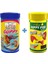 Guppy Granulat 250ML + Ahm Guppy Mix 250 ml Kutu Balık Yemi 1