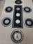 Kadife Yemek Sunum Takımı/runner Amerikan Servis 7 Parça 6 Kişilik 4