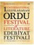 Uluslararası Ordu Edebiyat Festivali - International Ordu Festival Of Literature 1