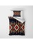 Ethnic Geometric 3D Pamuk Saten Nevresim Takımı 3