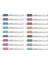 Fineliner Thick 0.4 mm Yuvarlak Gövde Kalem 18 Renk Set 1