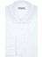 Slim Fit Armür Desenli Beyaz Erkek Gömlek 1