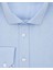 Slim Fit Armür Desenli Beyaz Erkek Gömlek 4