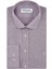 Slim Fit Armür Desenli Lacivert Erkek Gömlek 3