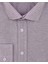 Slim Fit Armür Desenli Lacivert Erkek Gömlek 4