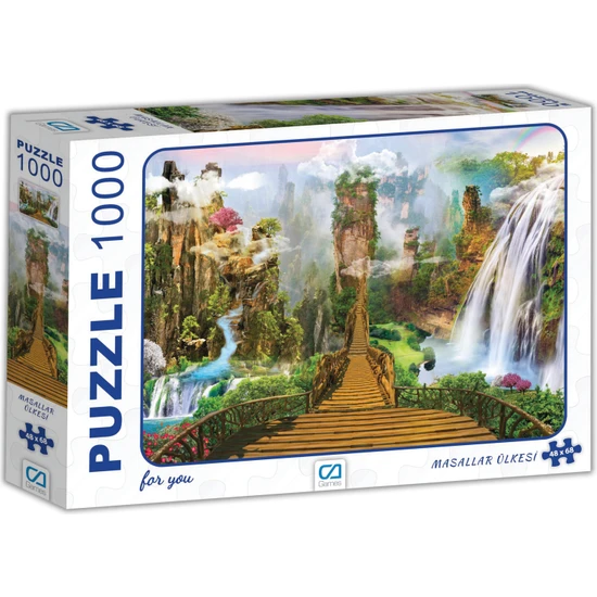 Ca Games Masallar Ülkesi 1000 Parça Puzzle