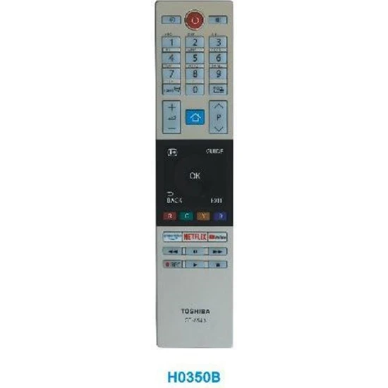 Weko Turn Kl Toshiba CT-8543 Netflix-Prime Video-Youtube Tv Tuşlu Lcd-Led Tv Kumanda