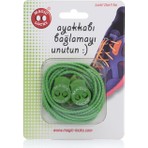 Magic Locks Yeşil Akıllı Bağcık (Yuvarlak)