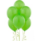 Event Party Store Balon Lateks Metalik Açık Yeşil 12'li