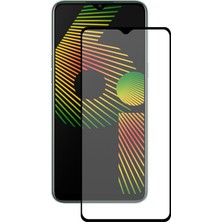 Caseworld Realme 6i Tam Kaplayan Temperli Ekran Koruyucu Cam