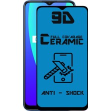 Caseworld Realme C15 Tam Kaplayan Seramik Nano Esnek Ekran Koruyucu Cam