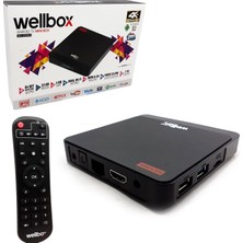 Wellbox WX-X3MAX Mini Androıd Hd Uydu Alıcısı 4K Wifi