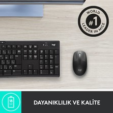 Logitech M190 Siyah Kablosuz Optik Mouse