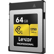 Lexar 64GB Professional Cfexpress Type-B Hafıza Kartı