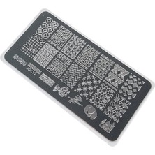 Aba Nails Nail Art Stamping Baskı Plakası