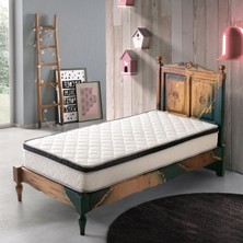 Heyner Techno 100 x 190 Cm. Ultra Lüx Pedli Cotton Tek Kişilik Yaylı Yatak