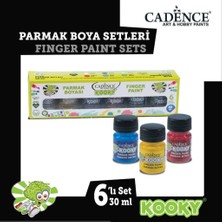 Cadence Kooky Parmak Boyası 30ML 6 Lı Set