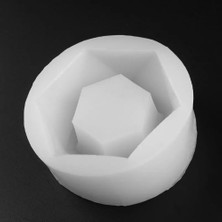 Hobizubi Altıgen Saksı Kalıbı - 8.5x7.3cm -Kod:978