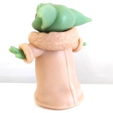 Hd Marketim Star Wars 3D Baby Yoda Mini Figür Oyuncak 6cm 9144