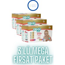 Predo Baby Premium Pants Külot Bezi 3 Numara (4-9kg) Mıdı 132 Adet