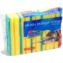 Onton  Oluklu Bulaşık Süngeri 10'lu