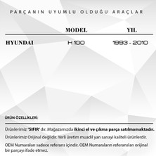 Alpha Auto Part Hyundai H100 Panelvan Için Debriyaj Pedal Lastiği