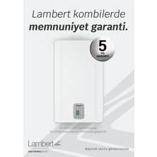 Lambert LPY 42 FI 42 Kw 36120 Kcal/h Hermetik Premix Yoğuşmalı Kombi