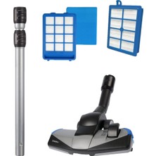 Marketto Philips Fc 9923 Süpürge Borusu Triactive Başlık Ön ve Hepa Filtre