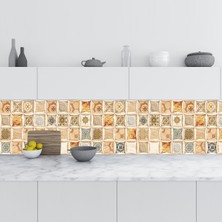 Sticker Art Mutfak Tezgah Arası Folyo Fayans Kaplama Folyosu Seramik Modern Design 60 x 500  cm