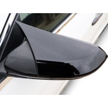 Kingstar Fiat Palio 2003-2009 Uyumlu Piano Black Yarasa Ayna Kapağı