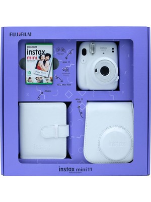 Fujifilm Instax Mini 11 Kare Albümlü Beyaz Box