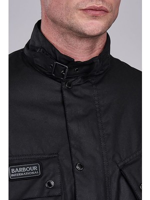 Barbour B.ıntl Sl International Yağlı Ceket BK71 Black