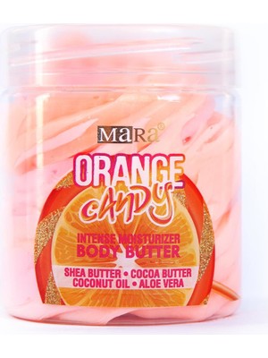 Mara Orange Candy Body Butter Yoğun Vücut Nemlendirici Portakal Şekeri