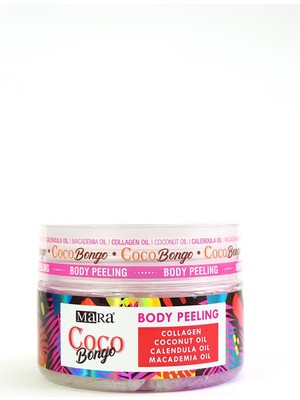Mara Coco Bongo Değerli Yağlar Içeren Hindistan Cevizi Vücut Peeling 300GR