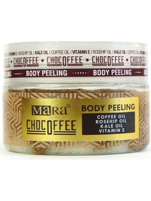 Mara Chocoffee Değerli Yağlar Içerek Çikolata Kahve Vücut Peeling 300GR