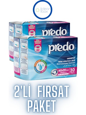 Predo Baby Yatak Koruyucu Örtü (60X90CM) 60 Adet