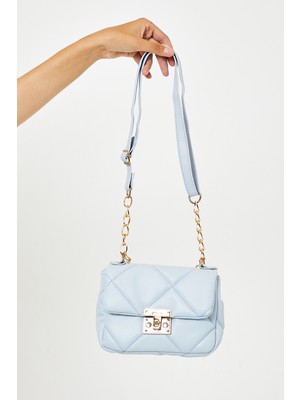 Tonny Black Kadın Zincir Detaylı Kapitone Yumuşak Deri Kullanışlı Mini Çapraz Çanta TBC154