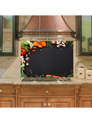 Sticker Art Mutfak Duvar Tezgah Arası Ocak Arkası Sticker Kaplama Italyan Mutfağı