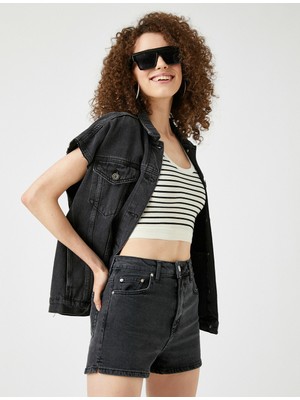 Koton Kadın Kot Sort