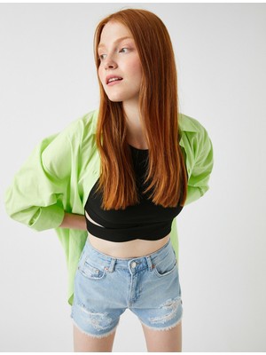 Koton Kadın Kot Şort