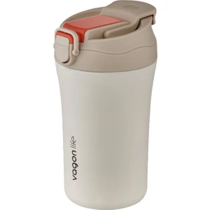 Fiftyfifty Çift Kapak Sistemli Pipetli/pipetsiz 400ML Çelik Mug