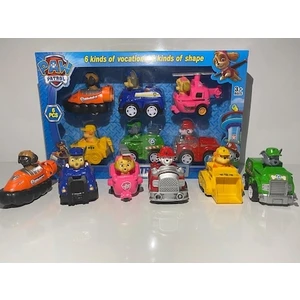 My Bebish Dogs Mini Paw Patrol Köpekler, 6 Figür ve Çek Bırak Araçları