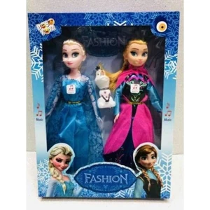 My Bebish Frozen Karlar Ülkesi Elsa Anna ve Olaf Şarkı Söyleyen Oyuncak Bebek