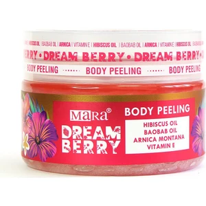 Dreamberry Çilekli Vücut Peelingi 300 gr – Değerli Yağlarla Yumuşatan, Besleyen ve Nemlendiren Kadın Vücut Bakımı